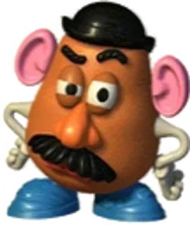 🤨 Mr. Potato Head Toy Story มิสเตอร์โปเตโต้เฮด, ทอย สตอรี่, ตัวการ์ตูน, แอนิเมชั่น, ตลก, ของเล่น, ดิสนีย์, พิกซาร์ telegram sticker