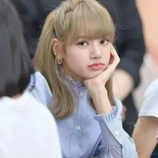 🙄 Lisa kpop, singer, idol, lisa, blackpink, celebrity whatsapp sticker