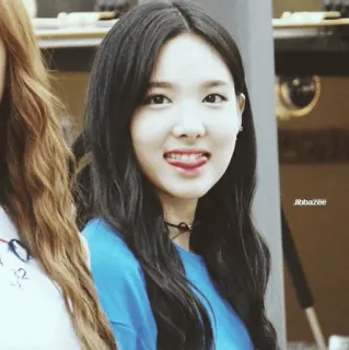 🗝 Nayeon Nayeon, TWICE, K-pop, singer, idol, woman, Korean telegram sticker