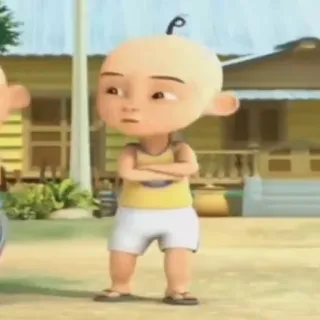 👶 Upin Upin & Ipin Cartoon, Figur, Upin & Ipin, Malaysia telegram sticker