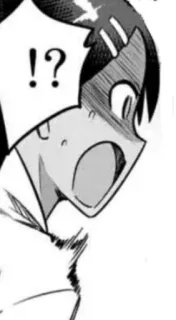 ⁉️ !?
 Manga, Anime, Überraschung, Schock, Ausdruck, Frage telegram sticker
