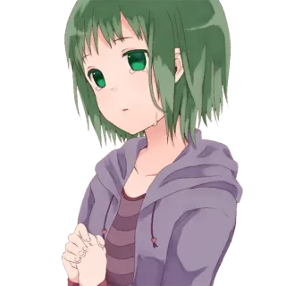 😓 Anime, Mädchen, traurig, weinend telegram sticker