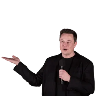 💁‍♂ Elon Musk elon musk, empresário, empreendedor, tesla, spacex telegram sticker