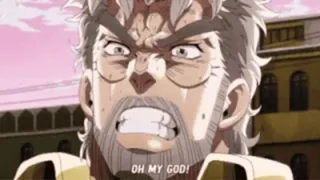 😨 Joseph Joestar JoJo's Bizarre Adventure OH MY GOD! anime, oh my god, exclamation, shock, joseph joestar telegram sticker