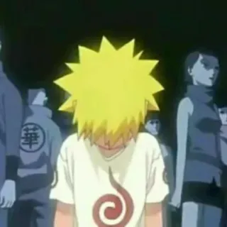 🍥 Naruto Аниме, Наруто, Грустно, Расстроен, Манга telegram sticker