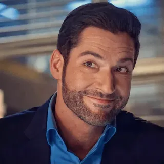 😌 Lucifer Morningstar Lucifer Lucifer, Tom Ellis, Chương trình TV, Netflix, Quỷ dữ, Nhân vật telegram sticker