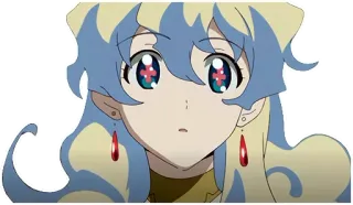 😯 anime, girl, eyes, cute, character telegram sticker