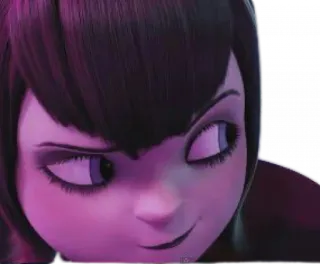 🧛‍♀ Mavis Dracula Hotel Transylvania cartoon, vampire, animated, Mavis telegram sticker