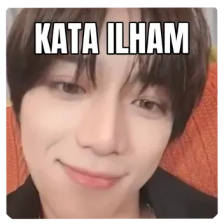 😏 Beomgyu TXT KATA ILHAM telegram sticker