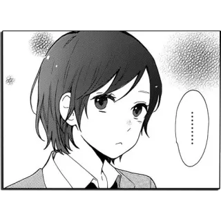 😕 ........ Manga, Animé, Expression, Points, Dessin animé telegram sticker
