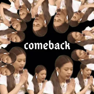 😭 comeback comeback, kpop, music, celebrity telegram sticker