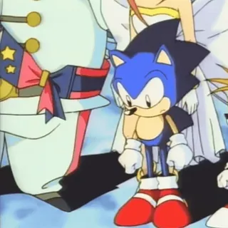 👉 Sonic sonic the hedgehog, видеоигра, sega, мультфильм telegram sticker