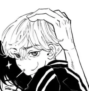 🤨 Anime, Kartun, Karakter, Manga, Stiker telegram sticker