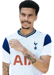 🏴󠁧󠁢󠁥󠁮󠁧󠁿 Dele Alli футбол, футбол, спорт, спортсмен, Тоттенхэм telegram sticker