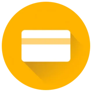 🔵 karta, karta kredytowa, płatność, finanse telegram sticker