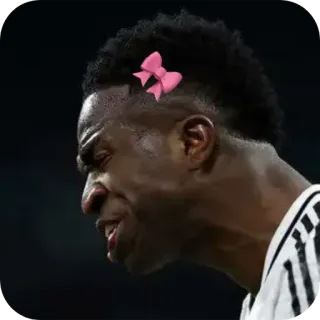 💋 Vinícius Júnior Real Madrid telegram sticker