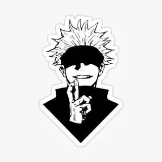 😊 Gojo Satoru Jujutsu Kaisen Anime, Jujutsu Kaisen, Gojo Satoru, Mangá, Gojo, Satoru telegram sticker