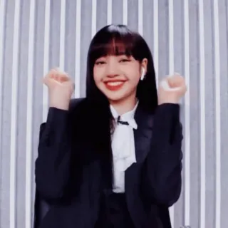 🤗 Lisa Lisa, Blackpink, kpop, idol, singer, dancer whatsapp sticker