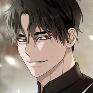 ♠️ Anime, Personaggio, Maschio, Ritratto telegram sticker