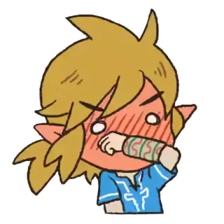 Link & Zelda (@thehyrulefantasyita) telegram stickers