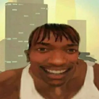CJ gta meme telegram stickers