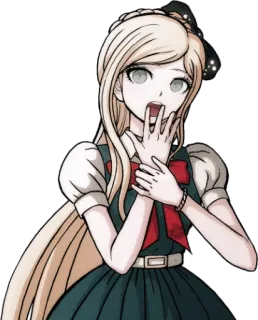 😯 Sonia Nevermind Danganronpa Аниме, Danganronpa, Персонаж, Соня Невермайнд telegram sticker