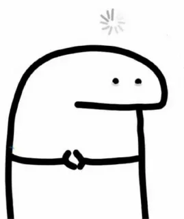 😐 stick figure, meme, cartoon, florkofcows whatsapp sticker