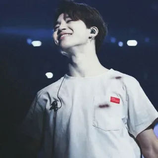 🔖 Jimin kpop, bts, jimin, cantante, ídolo, música telegram sticker
