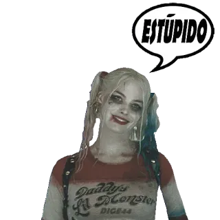 HARLEY QUINN🇪🇸 @STIKERFORALL whatsapp stickers