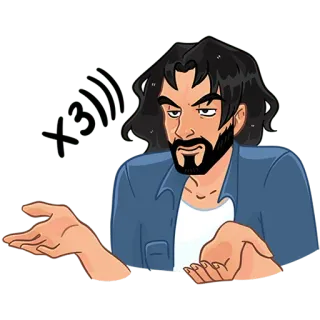 🤷‍♂️ man, shrugging, expression, question, gesture telegram sticker