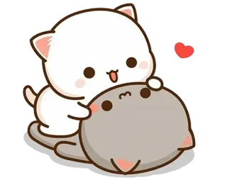 😚 kucing, imut, stiker, hewan, anak kucing telegram sticker