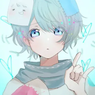 🤟 Anime, Lucu, Anak laki-laki, Karakter, Seni telegram sticker