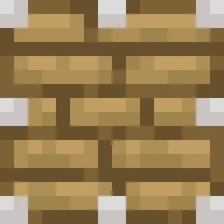 🌳 minecraft, деревянный, забор, видеоигра, пиксельный telegram sticker