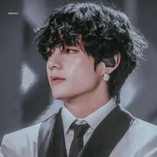 💱 V 뷔, bts, k팝, 가수, 아이돌, 한국, 연예인 telegram sticker