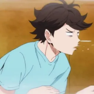 🦉 Oikawa Tooru Haikyuu!! Аниме, Персонаж, Haikyuu, Оикава, Тоору telegram sticker