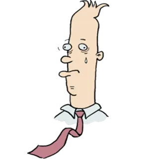 😥 Scruffy Futurama การ์ตูน, เศร้า, ภารโรง, โทรม, ฟิวเจอร์ราม่า, อนิเมชั่น telegram sticker