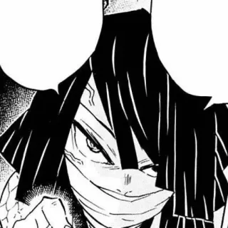 🚚 Obanai Iguro Demon Slayer Obanai Iguro, Demon Slayer, Anime, Manga, Serpent, Piliers whatsapp sticker