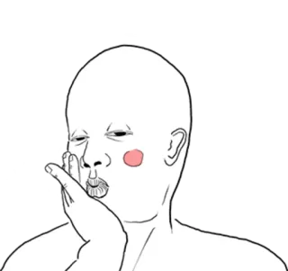 😘 kiss, emoticon, expression, cartoon, face telegram sticker