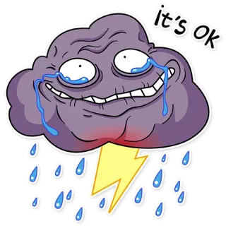 Metcast telegram stickers