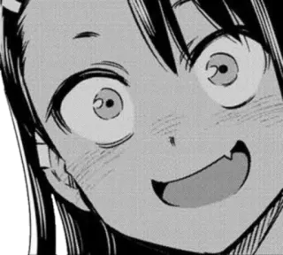 😮 anime, manga, face, expression, excited, happy, cartoon, sticker telegram sticker