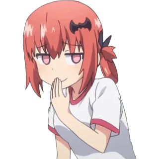 😏 Satania anime, girl, manga, satania, cute, demon telegram sticker