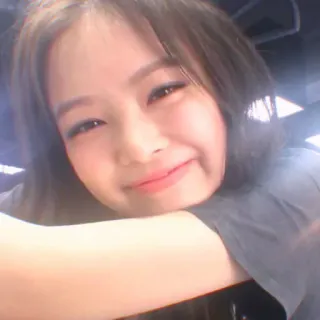 💘 phụ nữ, khuôn mặt, chân dung, nụ cười, selfie whatsapp sticker