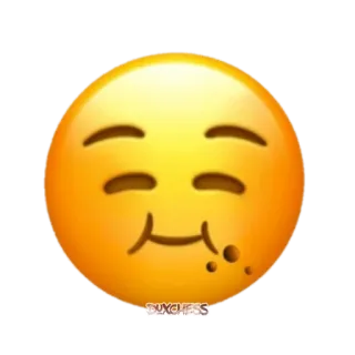 😚 絵文字, 顔, 表情, 笑顔 telegram sticker