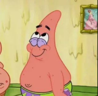 😊 Patrick Star SpongeBob SquarePants telegram sticker
