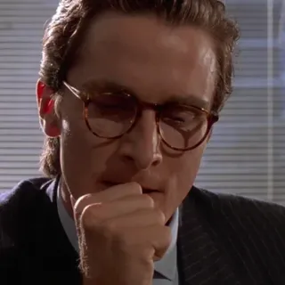 American Psycho [ @x_srishti_x ] telegram stickers
