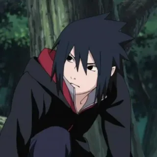🀄️ Sasuke Uchiha Naruto Аниме, Саске, Учиха, Ниндзя, Манга telegram sticker