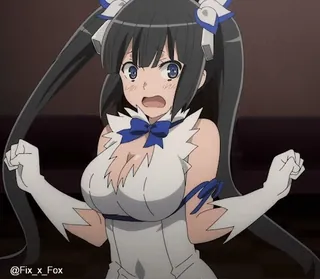 😫 Hestia Is It Wrong to Try to Pick Up Girls in a Dungeon? @Fin_x_Fox telegram sticker