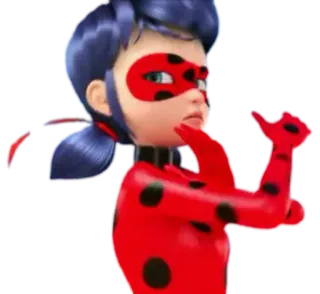 🐞 Ladybug Miraculous: Tales of Ladybug & Cat Noir 瓢虫, 瓢虫少女, 动漫, 超级英雄, 卡通 whatsapp sticker