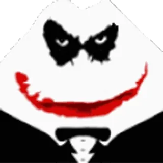 😈 Joker 조커, 배트맨, 빌런, 만화책, DC 코믹스 whatsapp sticker