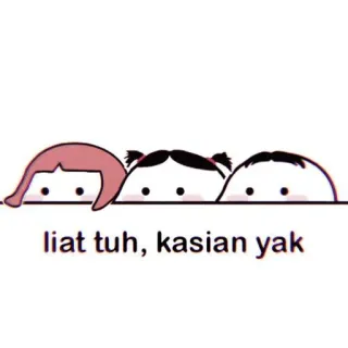 🦋 liat tuh, kasian yak gucken, Cartoon, Augen, beobachten, süß whatsapp sticker